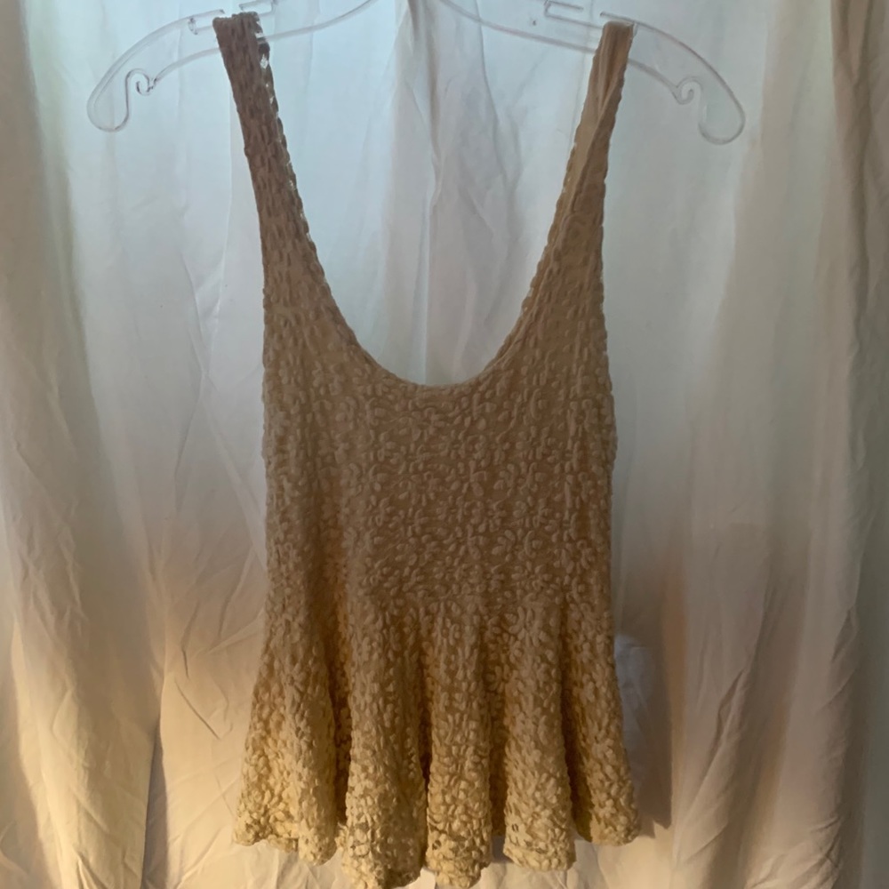 Caroline Forbes Pins Needles Tank white floral